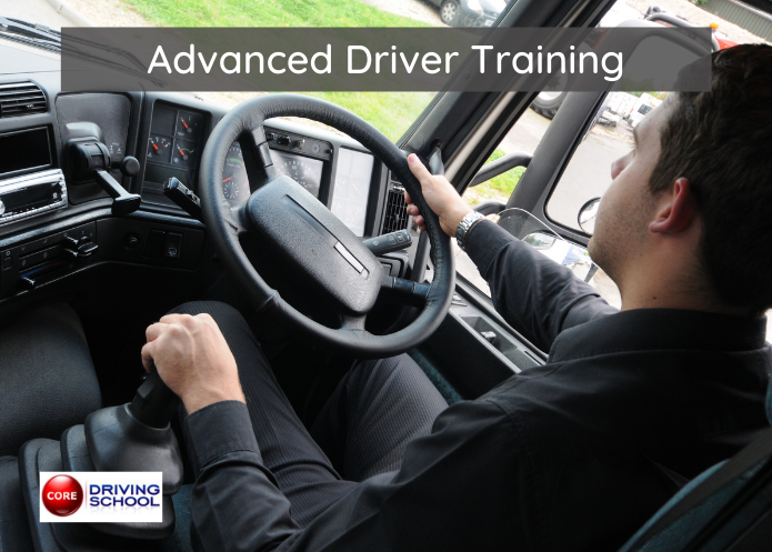 This image shows Advanced Driver Training
