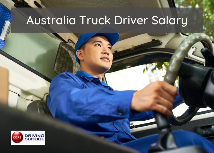 This image shows Australia Truck Driver Salary