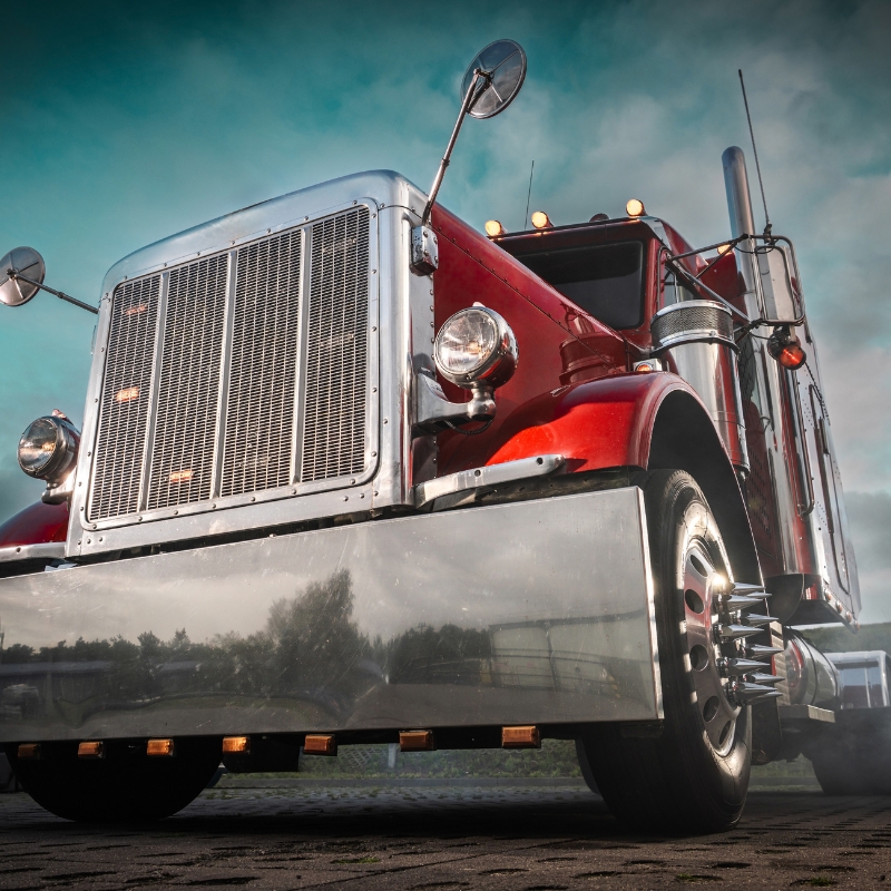 Heavy rigid truck operating in NSW under HR licence conditions